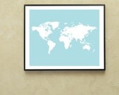 Map Of The World - Art Print