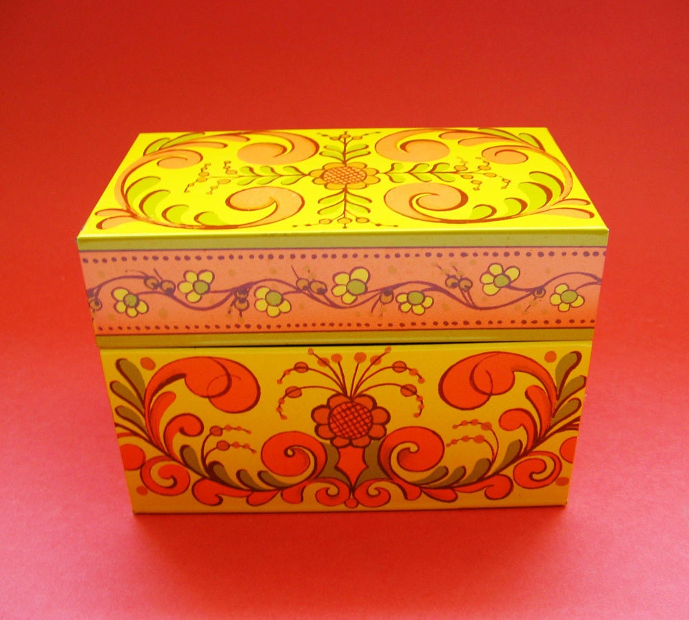 Avon Recipe Box - 1970s