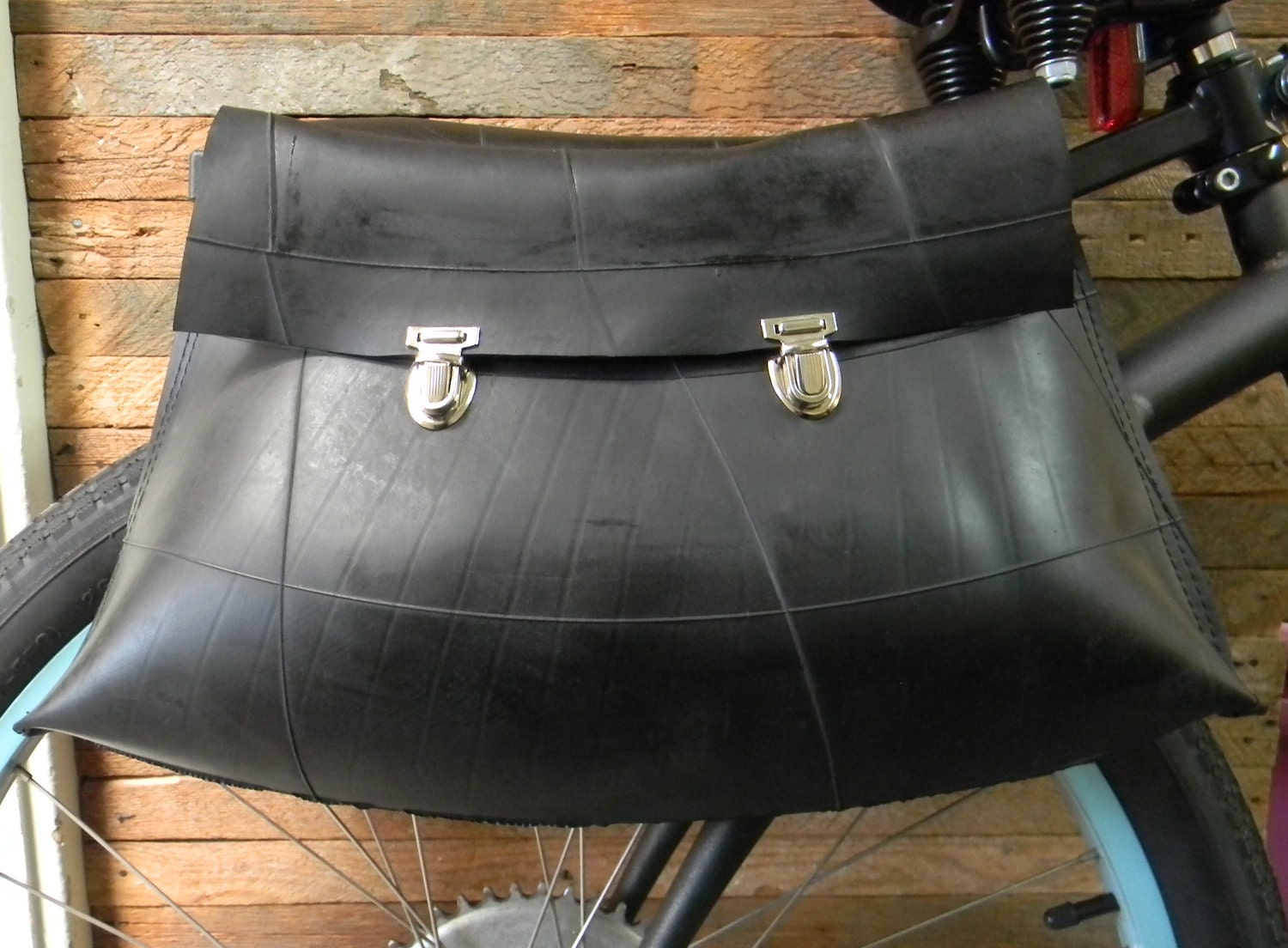 Rubber Bicycle Saddlebags/Panniers