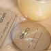 Mason jar gift labels - honey bees - 6pc - regular or wide mouth