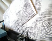 Woodgrain Folded Ivory Cards with Envelopes - a set of Ten (10) A2 (4.25"x5.5") folded cards  from anna.michelle Cards