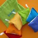 Rainbow Bean Bag Game Set with Embroidered Bag