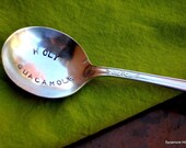 HOLY GUACAMOLE (TM) - Vintage Silver Dip Spoon