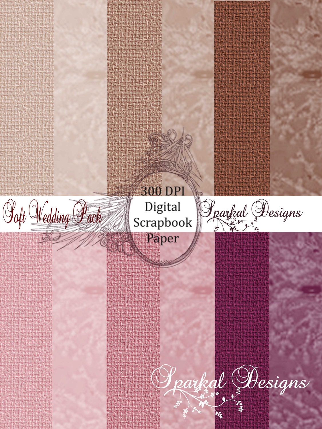 Glitter Sequin Paper Pink Linen Digital Paper Wedding Paper Bridal Paper Bridal Shower paper Party Decorations Glitter Paper Brown Maroon Il_170x135