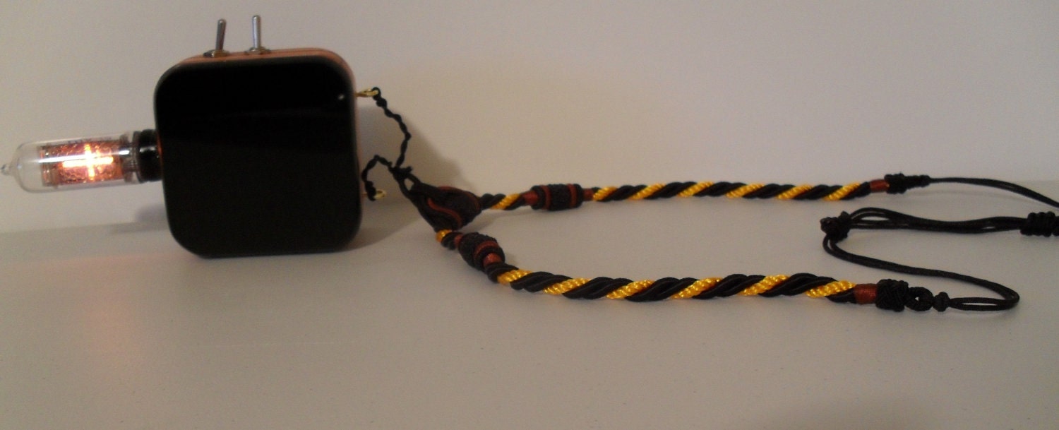 Nixie Tube Necklace