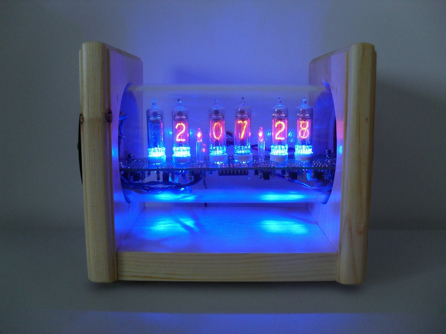 Six Digit Nixie Tube Clock The Pinehurst