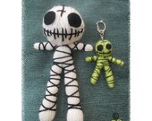 Mummy Voodoo Doll & Keyring  PDF pattern download only