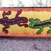 Dog Collar (C) - Electric Gecko - Choose Your Webbing Color img