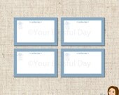 PRINTABLE Baby Boy Christening/Baptism Party Label Tents (Personalized) Il_170x135