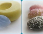 DIY Candy Charms Hard Candy Silicone Mold Fondant Clay Resin Fake Sweets Kawaii Cabochon Mould
