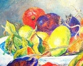 Artist study of  Fruits From the Midi by Pierre August Renoir