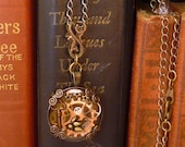 Airship steampunk traveler blessing necklace- N001