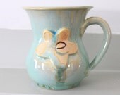 Copper Green "E" Mug