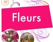 Organic Natural Perfume Fleurs Sample Floral Feminine Pure Botanical Fragrance Vegan Vanilla Benzoin Rose