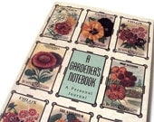 Vintage Garden Journal, First Edition of "A Gardener's Notebook" 1983 - UNUSED / Blank