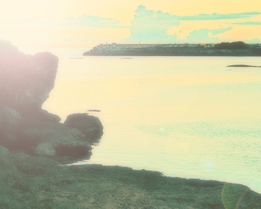 Dreamy Nautical photograph Ethereal light Fine Art photography Metallic photo Print 8x10