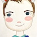 custom listing for julia n. - watercolor portrait
