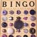 Vintage BINGO Purple Button Lot, Lilac, Plum, Lavender, Realistic, Rhinestone, etc. -- 0337