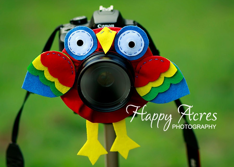 Lens Bling - Tropical Parrot - Ready to Ship