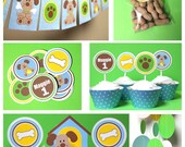 Playful Puppy - Birthday Decorations, full party package