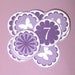 Butterfly Meadow - Party Stickers, set of 12 (three styles)