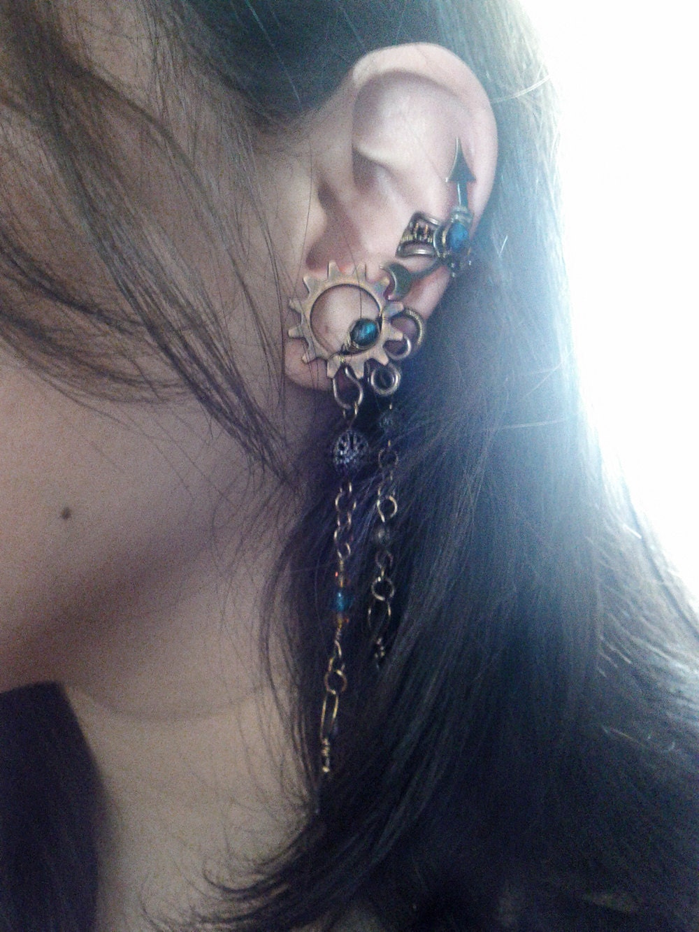 Steampunk Faerie Ear Cuff