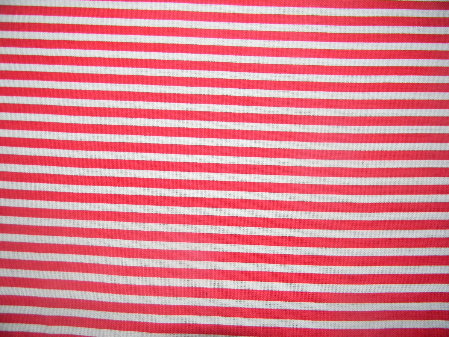 Red and White Stripes Table Runner