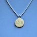 Engraved Sterling Silver Monogram Necklace - Large (18mm)