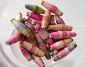 Flower Paper Beads