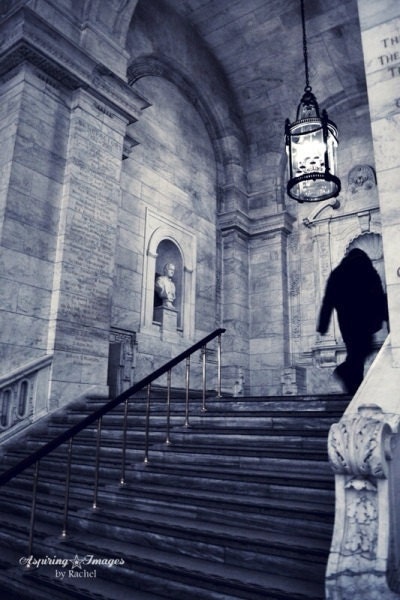 Ghosts In The New York Public Library - New York, NY NYC 8x12 Fine Art Photography