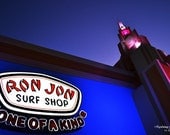 Ron Jon Surf Shop "One of a Kind" Sign - Cocoa Beach, Florida 8x12 Fine Art Photograph