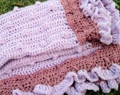 custom-made hand crocheted baby blanket