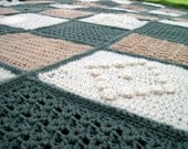 custom-made afghan-63 unique squares make it extra special