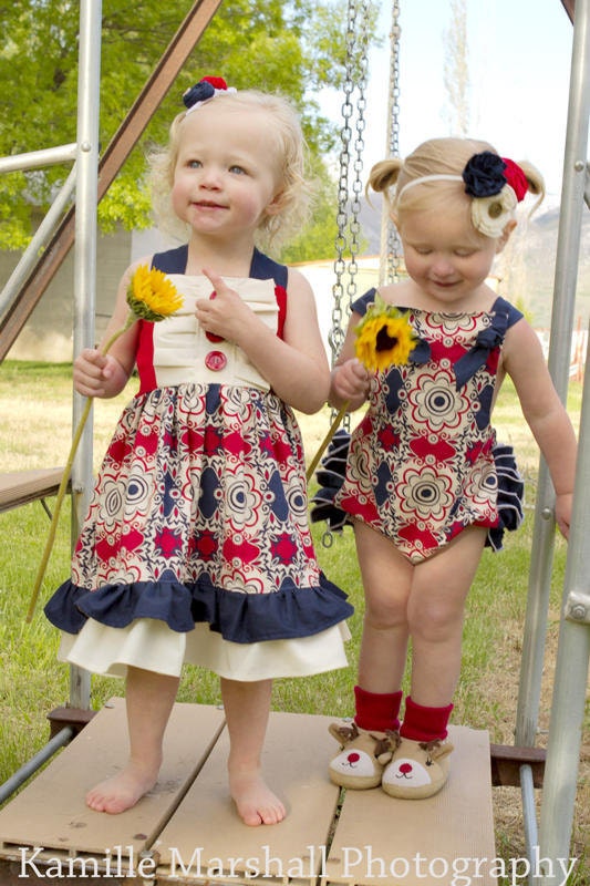 Land of the Free Sunsuit....... Lillie's & Lollipops
