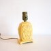 SALE Yellow Flower Lamp