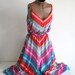 CLEARANCE Stripe Sun Dress