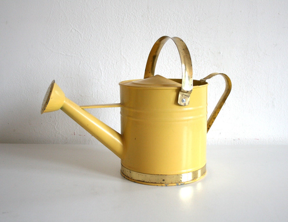 Canary Yellow Watering Can