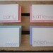 CUSTOM - Pop School Large Letter Notecards (flat)