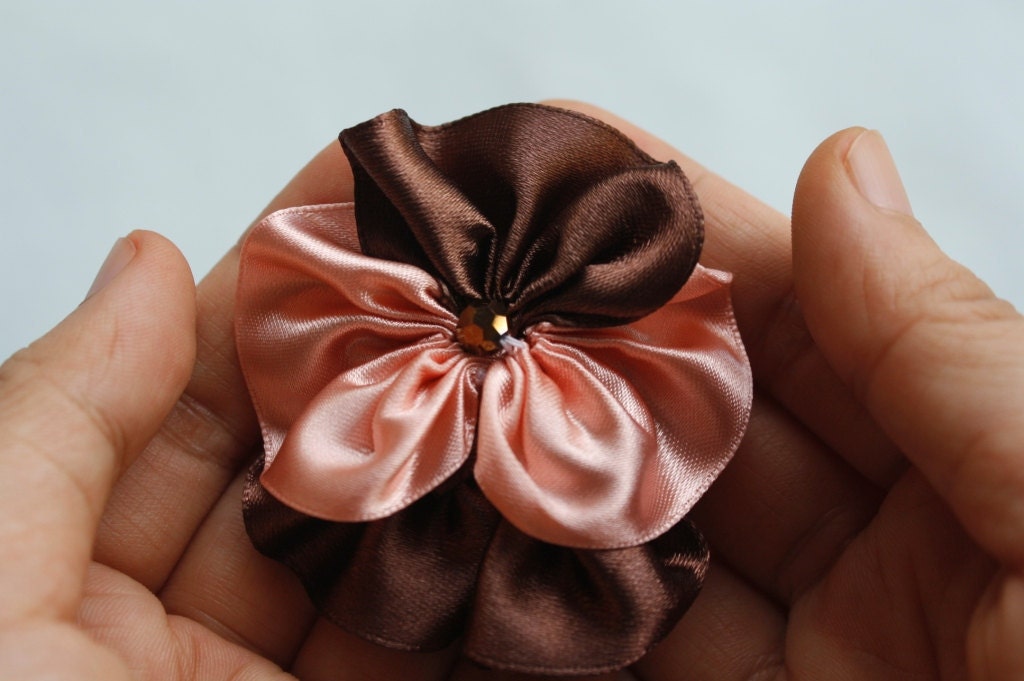 Fabric Flower Tutorial Pattern - Pansy - With Baby Headband and Accessories Tutorials