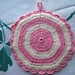 Crocheted Hot Pad/Pot holder Set of 4