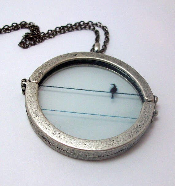 Waiting for You Bird Necklace