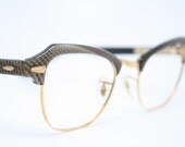 vintage Cat eye glasses B&L 12k cat eye frames NOS