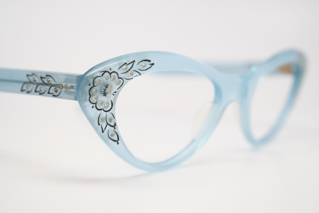 Reserved for Jeannie: cat eye frames NOS vintage cat eyeglasses