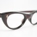 vintage purple cat eye glasses