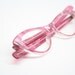 Pink cat eye glasses  vintage cateye eyeglasses frames
