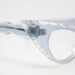 beautiful blue vintage cat eye glasses retro