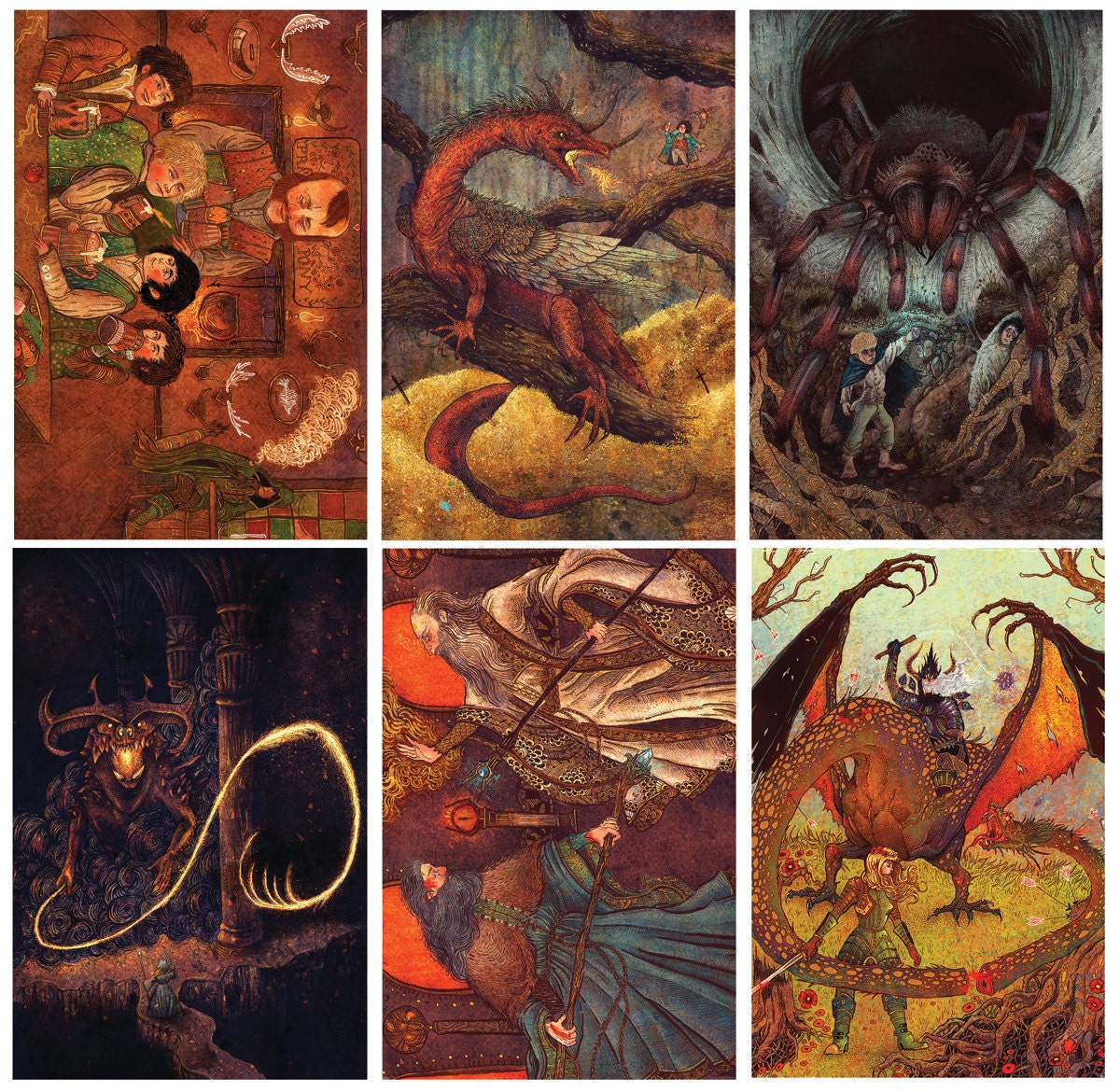 4x6  Tolkien Set