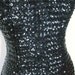 50's Sequin Wiggle Dress // Vintage 1950's Hourglass Marilyn Monroe Cocktail Party Wiggle Dress S