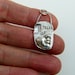She Talks To Angels - Up Cycled Sterling Silver And PMC - Art Jewelry Pendant - Echo Friendly - 708