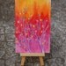 Branches - Abstract Watercolor Pencil Art on Postcard